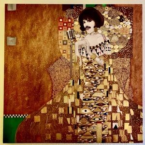 Freddie Mercury Gustav Klimt Queen Canvas